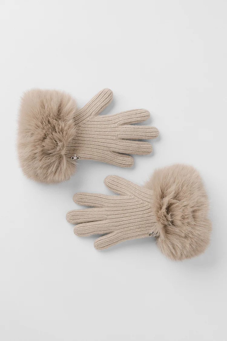 Courchevel Cashmere Gloves | Alo Yoga (US)