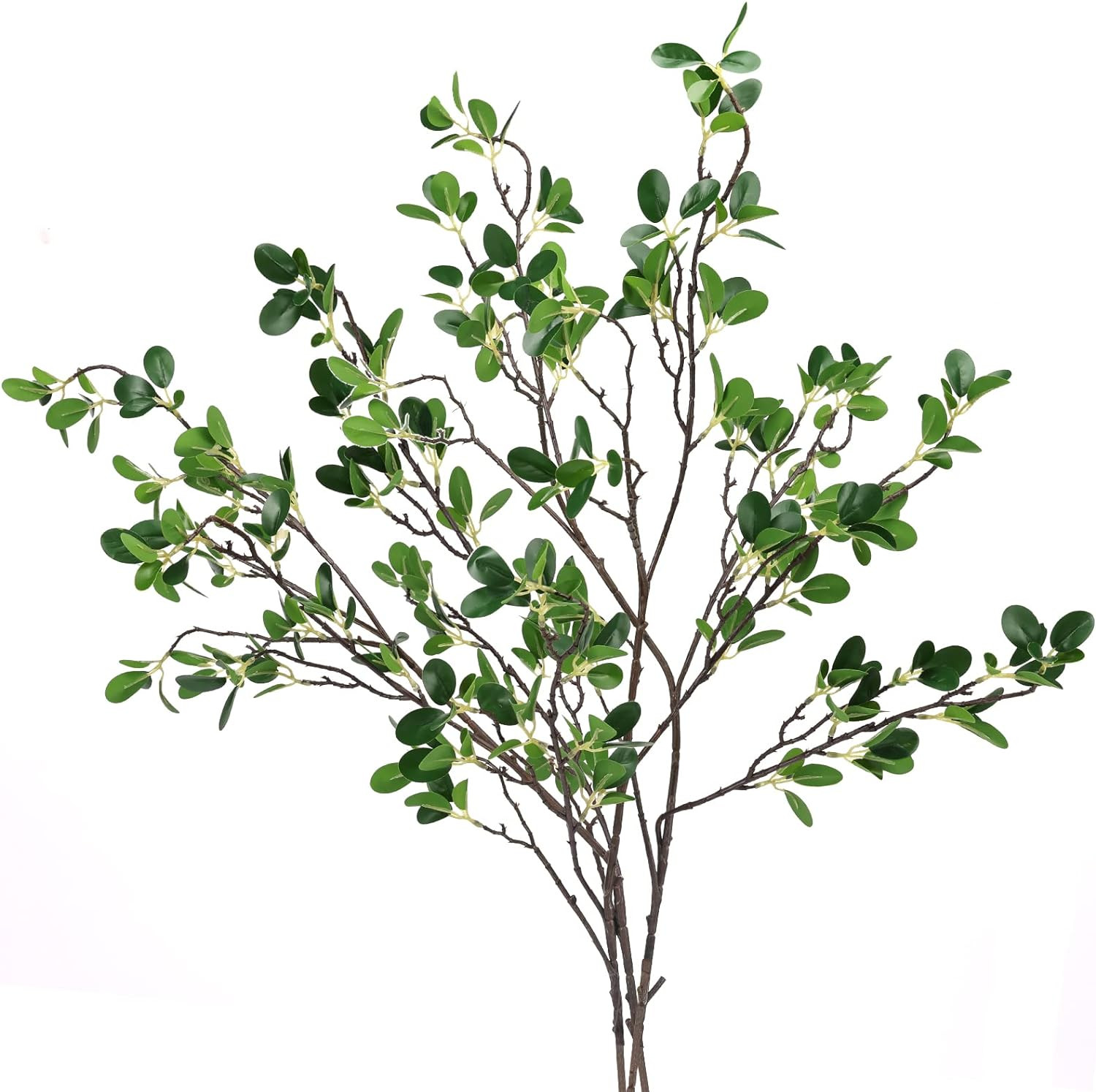 Fairy Olive Branches for Vases 3 Pack, Artificial Greenery Stems Plant 43.3 Inch Fake Green Branc... | Walmart (US)