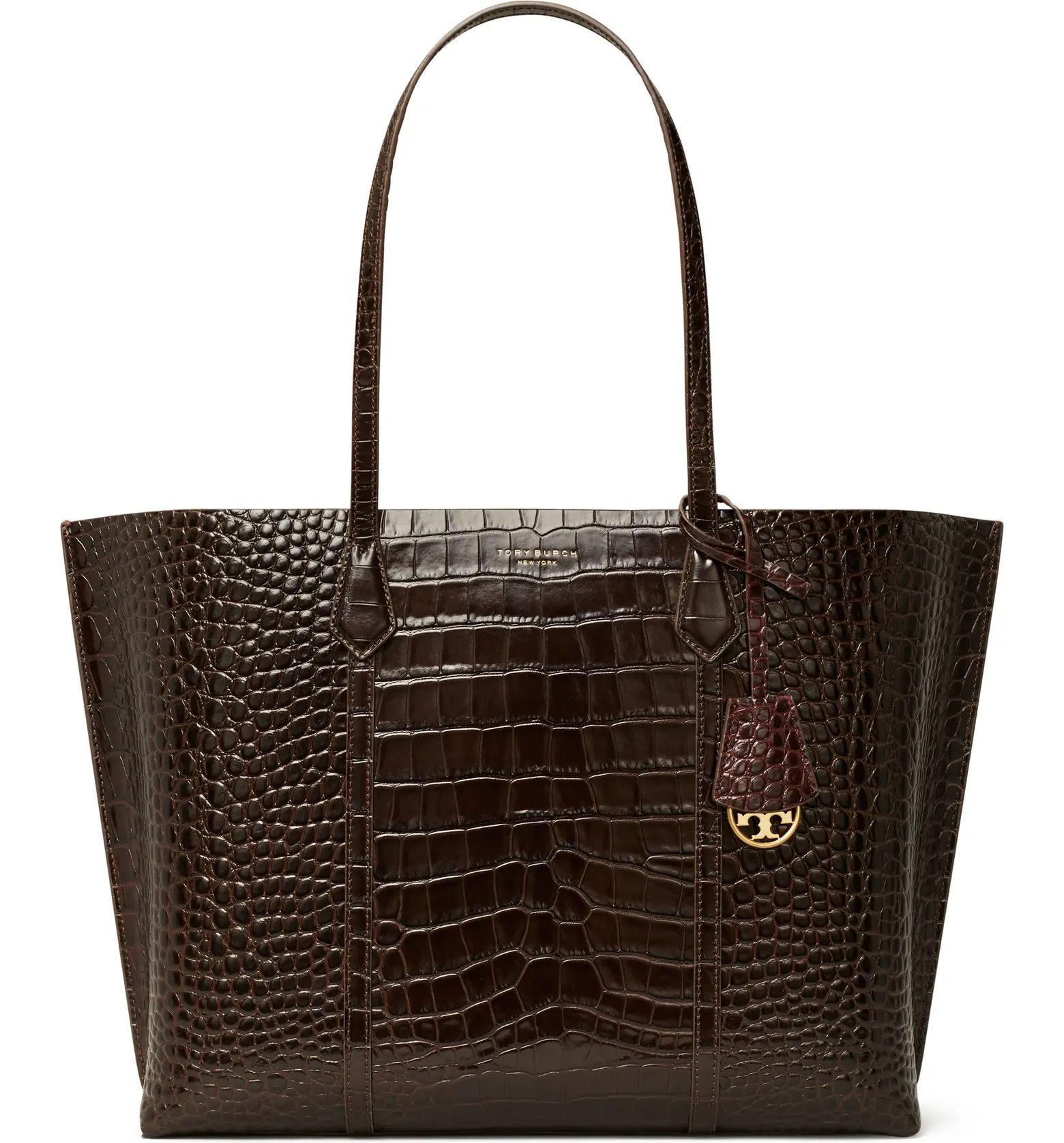 Tory Burch Perry Triple Compartment Embossed Leather Tote | Nordstrom | Nordstrom