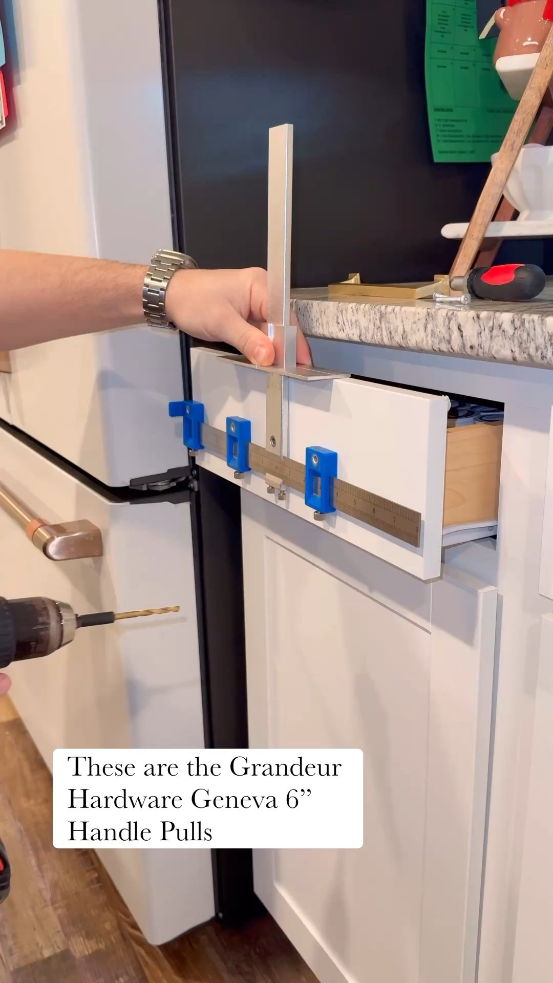 How to install kitchen cabinet hardware easily 

#LTKHome #LTKSaleAlert