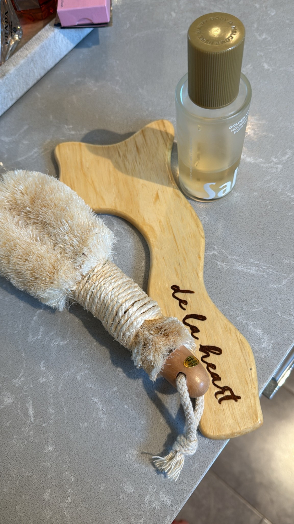 I bought this Del La Heart body lymphatic drainage tool years ago and finally started using it last summer for at-home lymphatic drainage massages and a year later, it’s a non negotiable in my routine. I try to do it at least twice a week using Saltair’s body oil 

#LTKFindsUnder50 #LTKBeauty