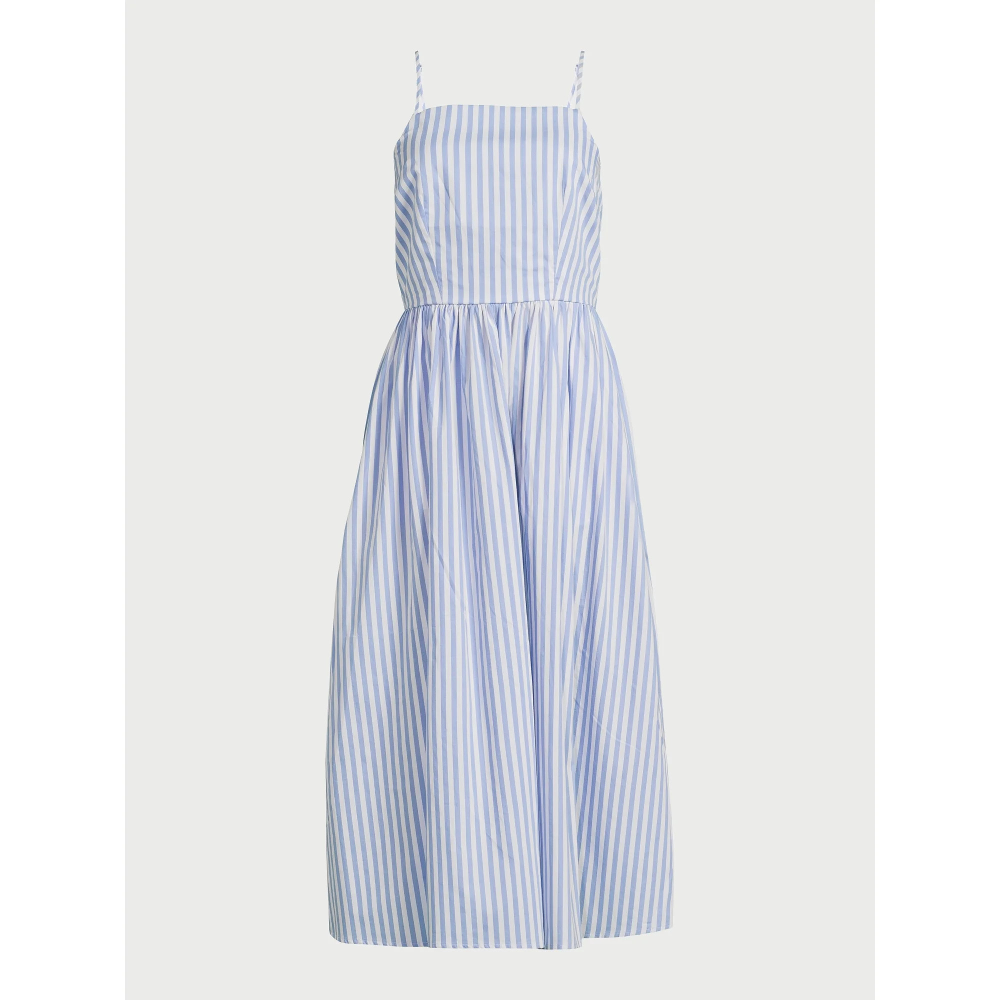 Free Assembly Women's Sleeveless Square Neck Midi Dress, Sizes XS-XXL | Walmart (US)