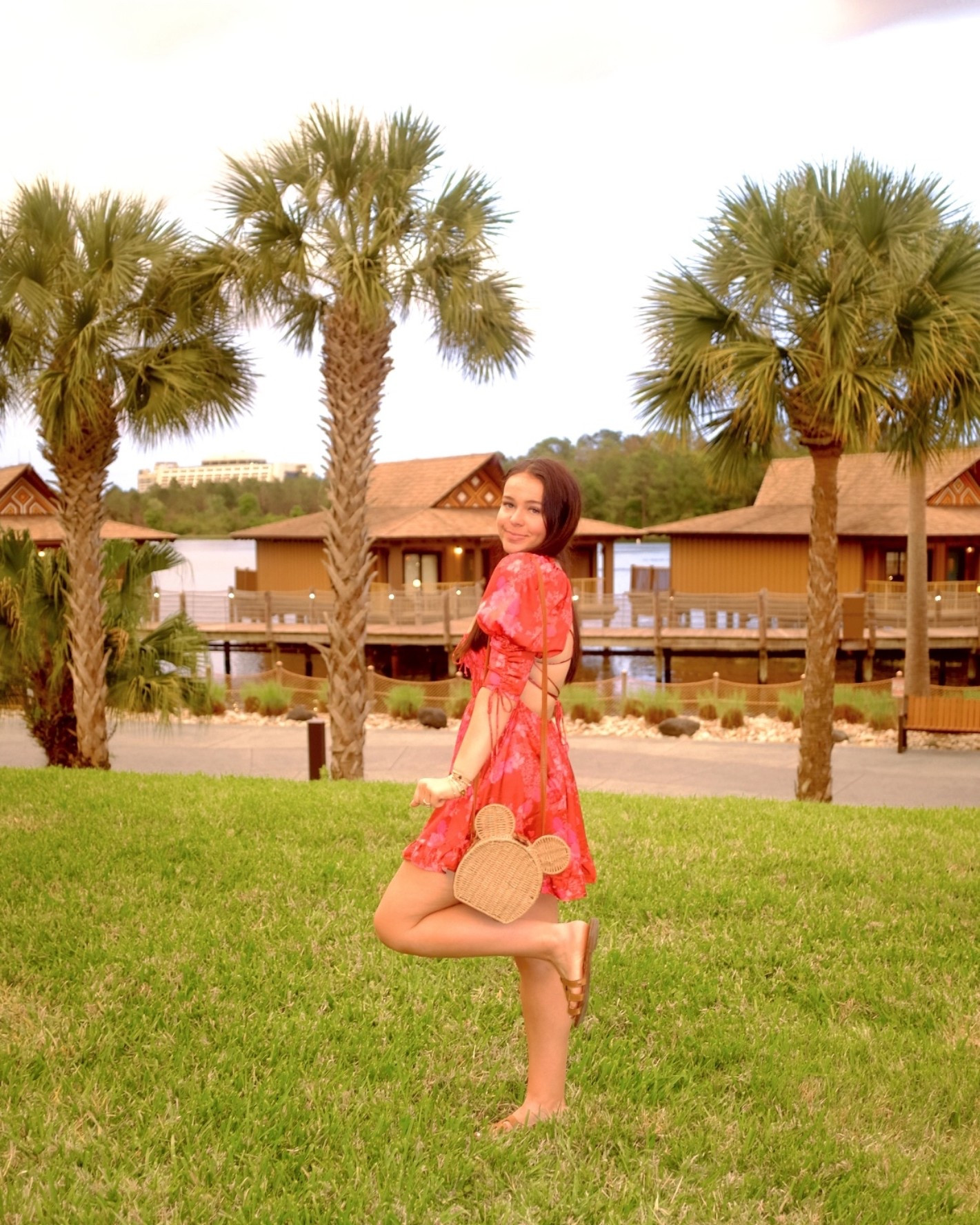 Exact dress from Love and Lemons sold out but linked similar! The perfect bungalow date night fit, wore to Disney’s Polynesian for a dinner date. I always get a million questions about this bag whenever I carry it!!!!

#LTKootd #LTKTravel #LTKgrwm