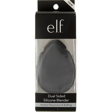 e.l.f. Dual-Sided Silicone Blender Makeup Blender For Perfect Product Applicati | Walmart (US)