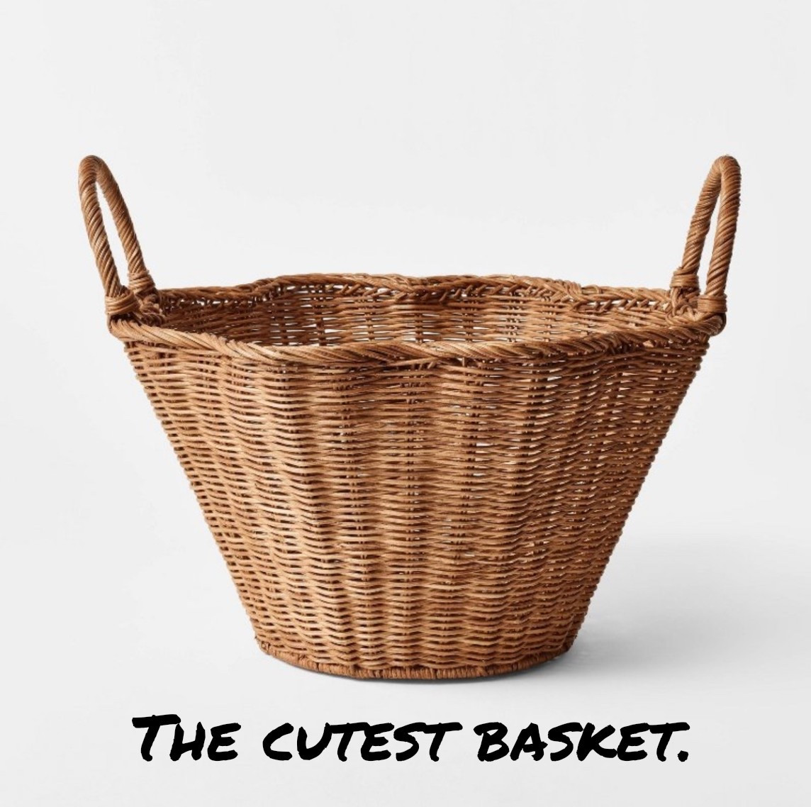 Grab this scalloped basket and her bigger scalloped sister before she’s all sold out! 

#LTKHome