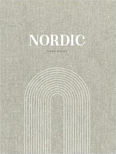 Nordic Home Decor - The Hard Cover Coffee Table Display Book | Faux Neutral Linen Accent with Rea... | Amazon (US)