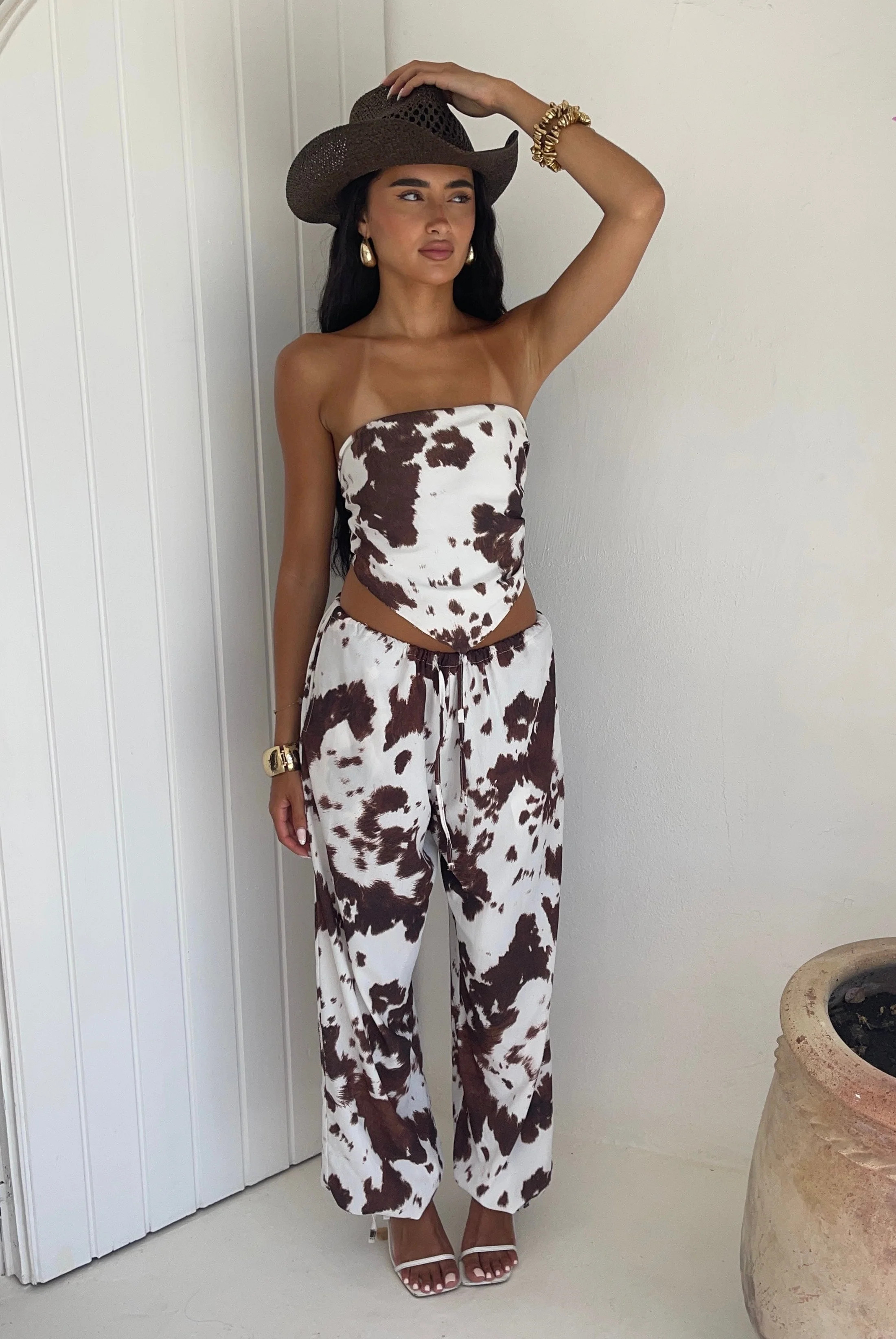 Tie Cuff Trousers - Texas | Lola Rae Fashion