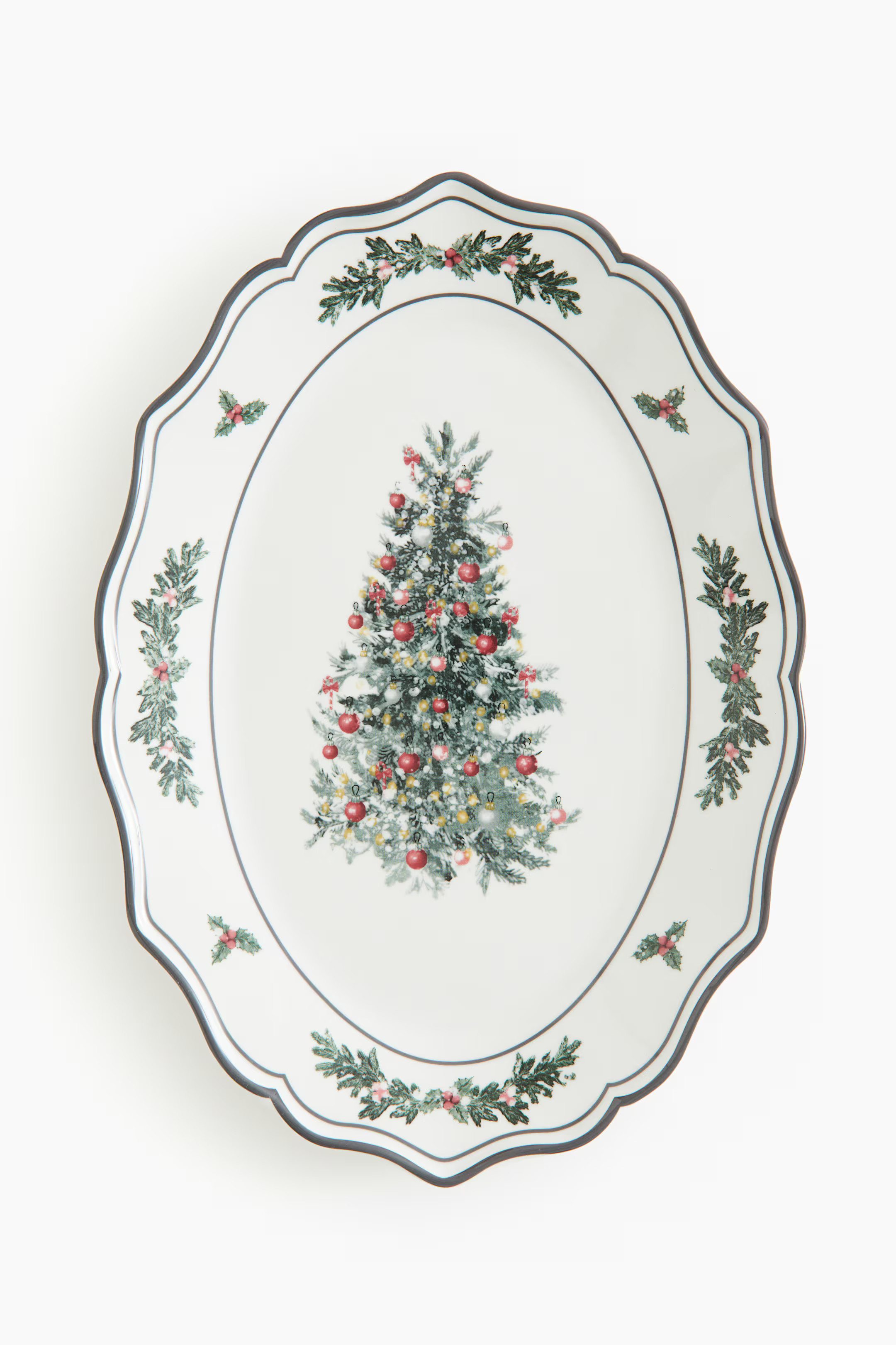 Large Porcelain Serving Plate | H&M (US + CA)