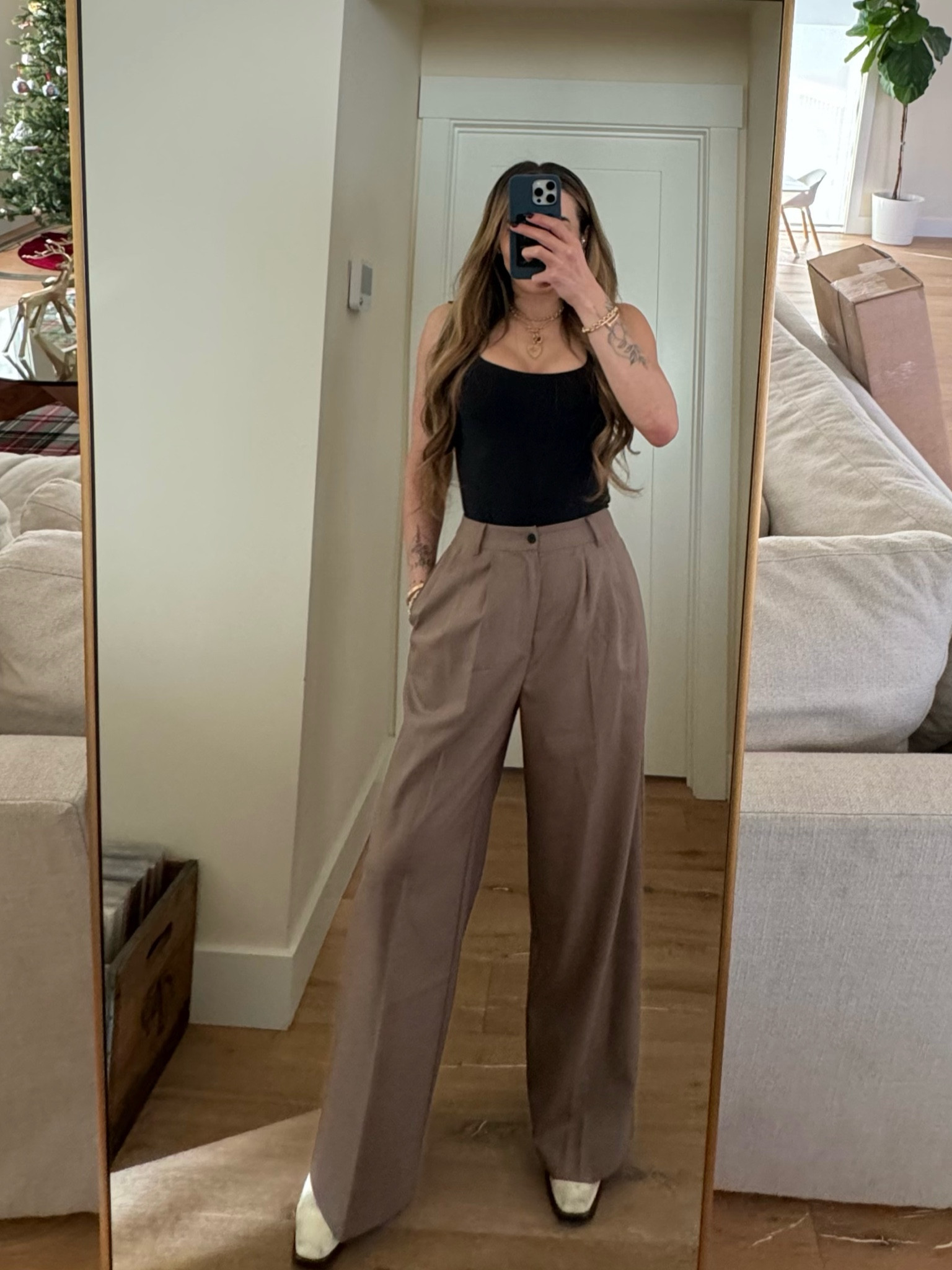 Filming ootd! Wearing my favorite SKIMS inspired bodysuit from Amazon!! 

#LTKworkwear #LTKfindsunder100 #LTKstyletip