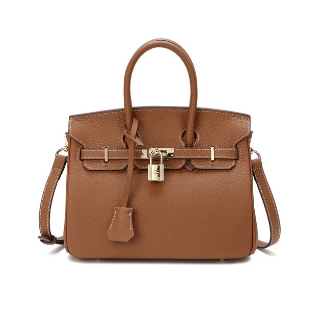 Tiffany & Fred Top-Grain Leather Shoulder Bag | Shop Premium Outlets