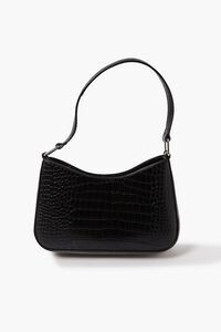 Faux Croc Leather Shoulder Bag | Forever 21 | Forever 21 (US)