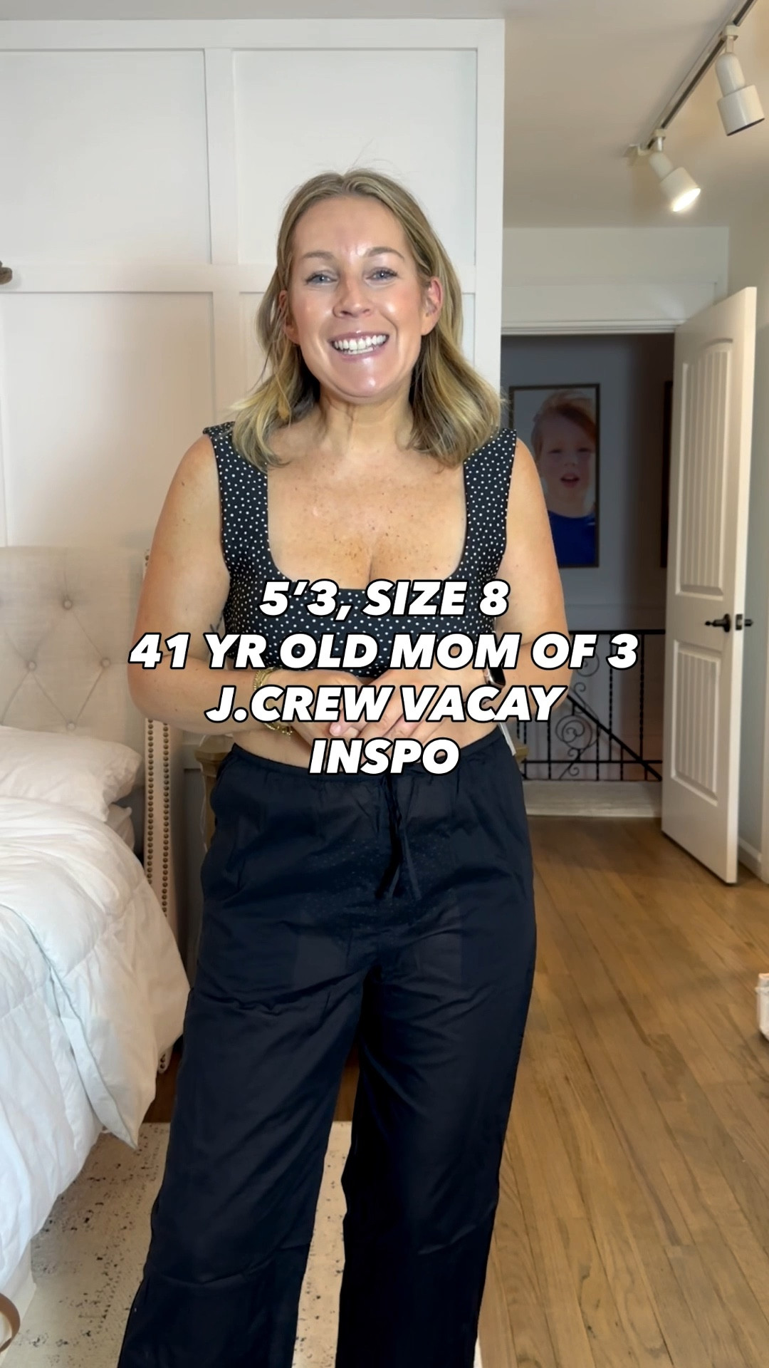 J.Crew vacation style! These bathing suits are so good!! Buttery soft and supportive. So flattering. I’m in larges but they’re a little loose so I’m exchanging for a medium. Small shirtdress coverup, medium beach pants, size 8 white shorts and medium t shirt. The lace detail on the pants is such a cute detail and the elastic waist makes them so comfy. They’re not itchy or stiff. Love all of the cotton/linen blends. Breathable and airy!! 

#LTKootd #LTKSaleAlert #LTKTravel