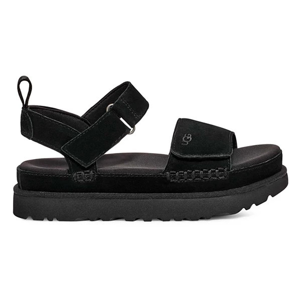 Women's UGG Goldenstar Sandals 7.5 Black | Scheels