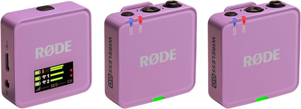 RØDE Wireless GO (Gen 3) – Compact Wireless Mic – Pristine Audio, 32-bit Float Recording, Au... | Amazon (US)