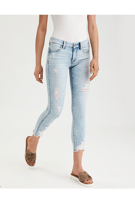 AE Ne(X)t Level Jegging Crop | American Eagle Outfitters (US & CA)