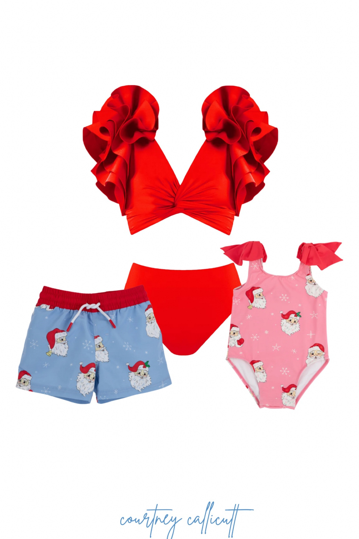 Family swim coordination for Christmas vacation? Yes, please! 

#LTKBaby #LTKFamily #LTKKids