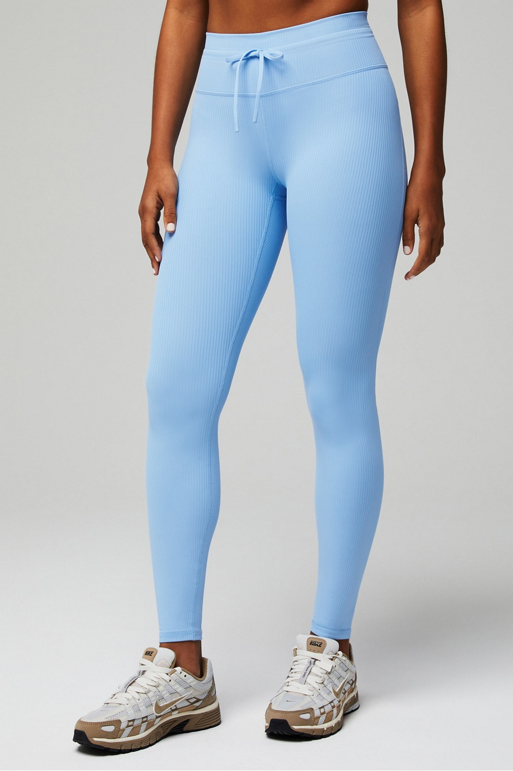 Oasis Rib High-Waisted Legging | Fabletics - North America