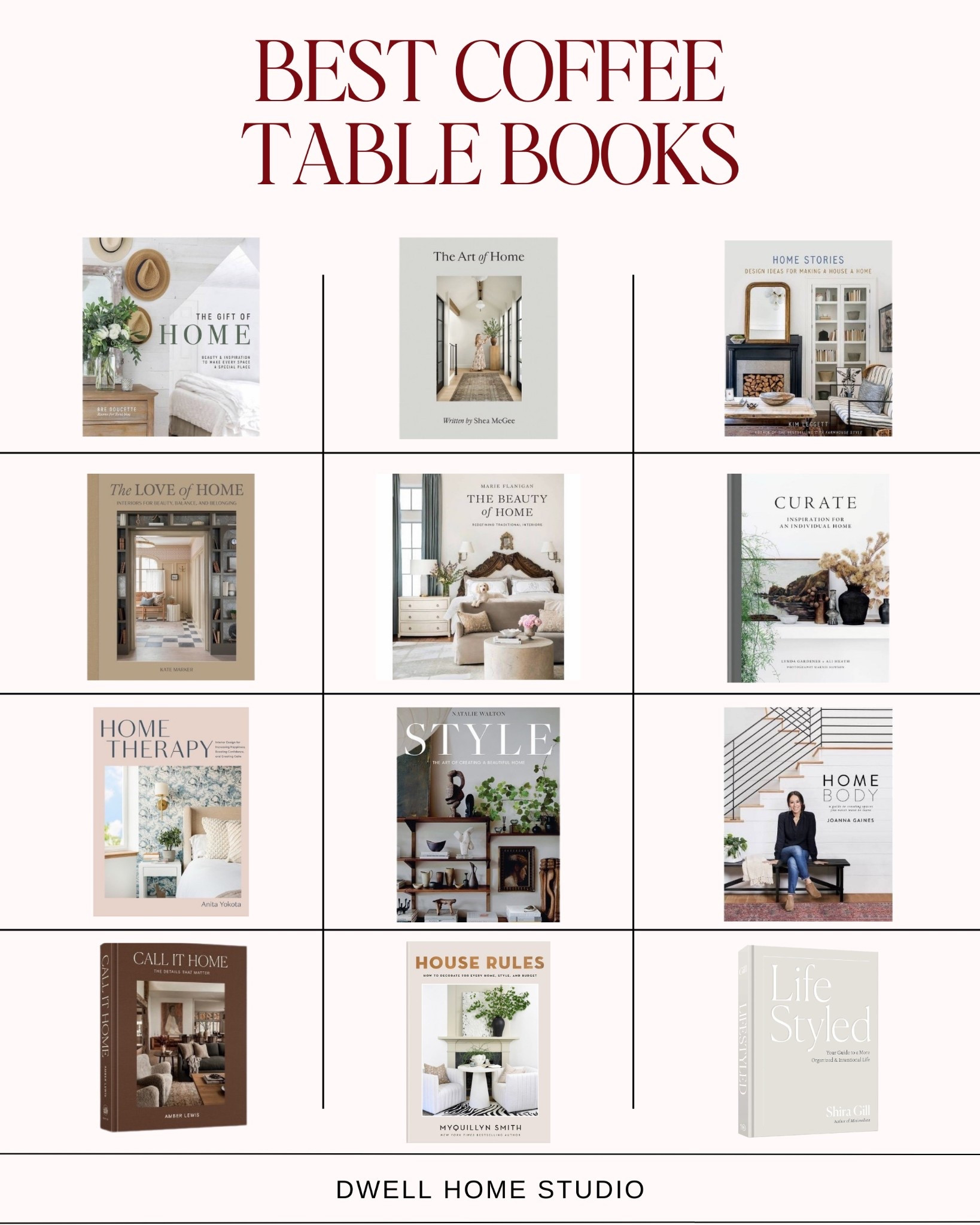 Best Coffee Table Books Right Now🤍
Timeless coffee table books that always work. Linked.

Neutral living room, coffee table, books

#LTKSaleAlert #LTKOver40 #LTKHome