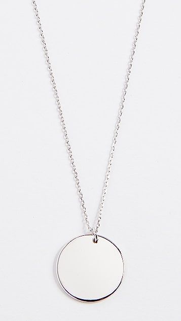 Circle Medallion Necklace | Shopbop