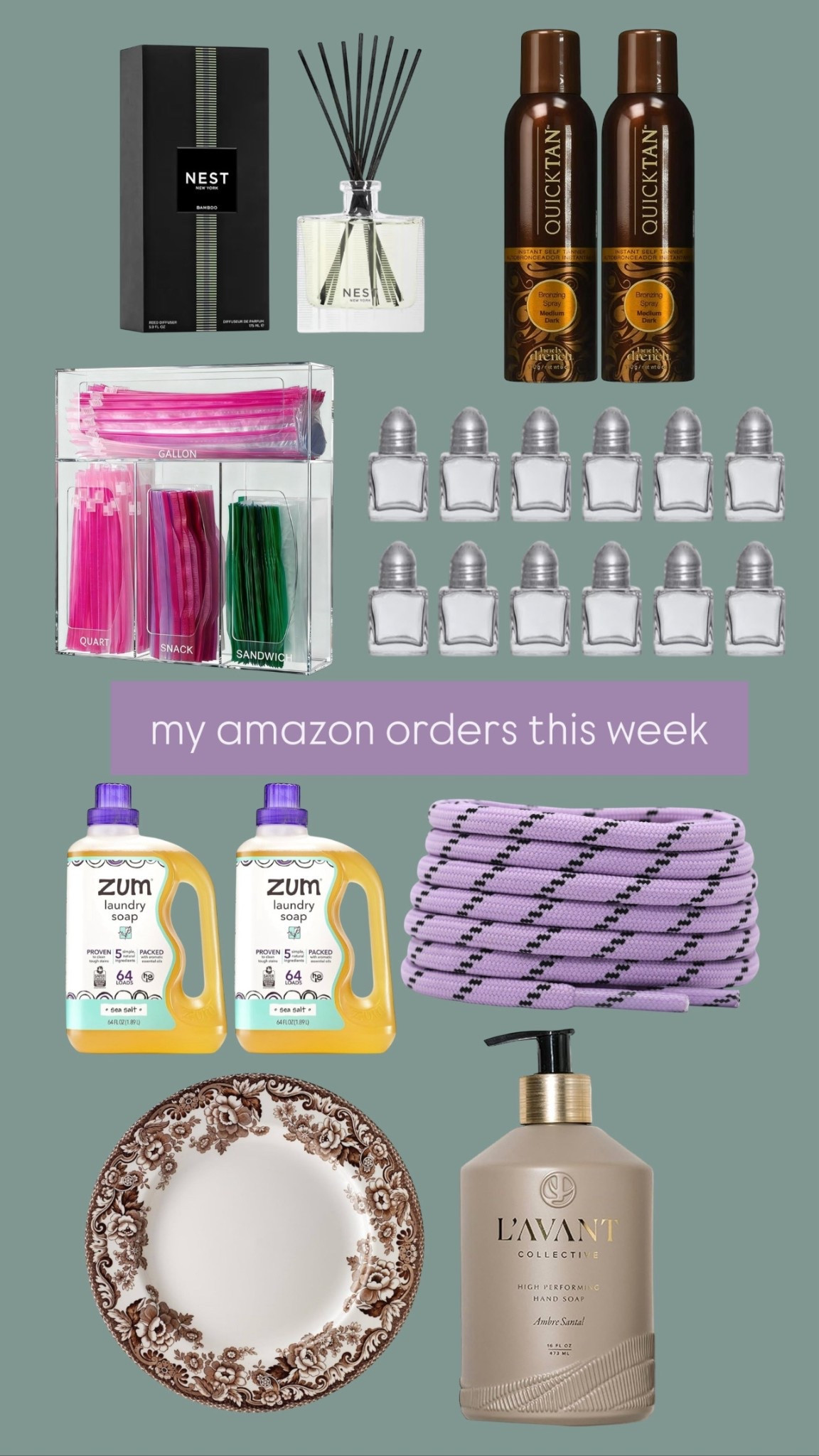 my Amazon purchases this week! 