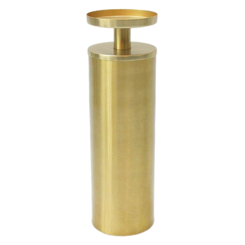 Crosby St. Gold Metal Candle Holder, 13x4 | At Home