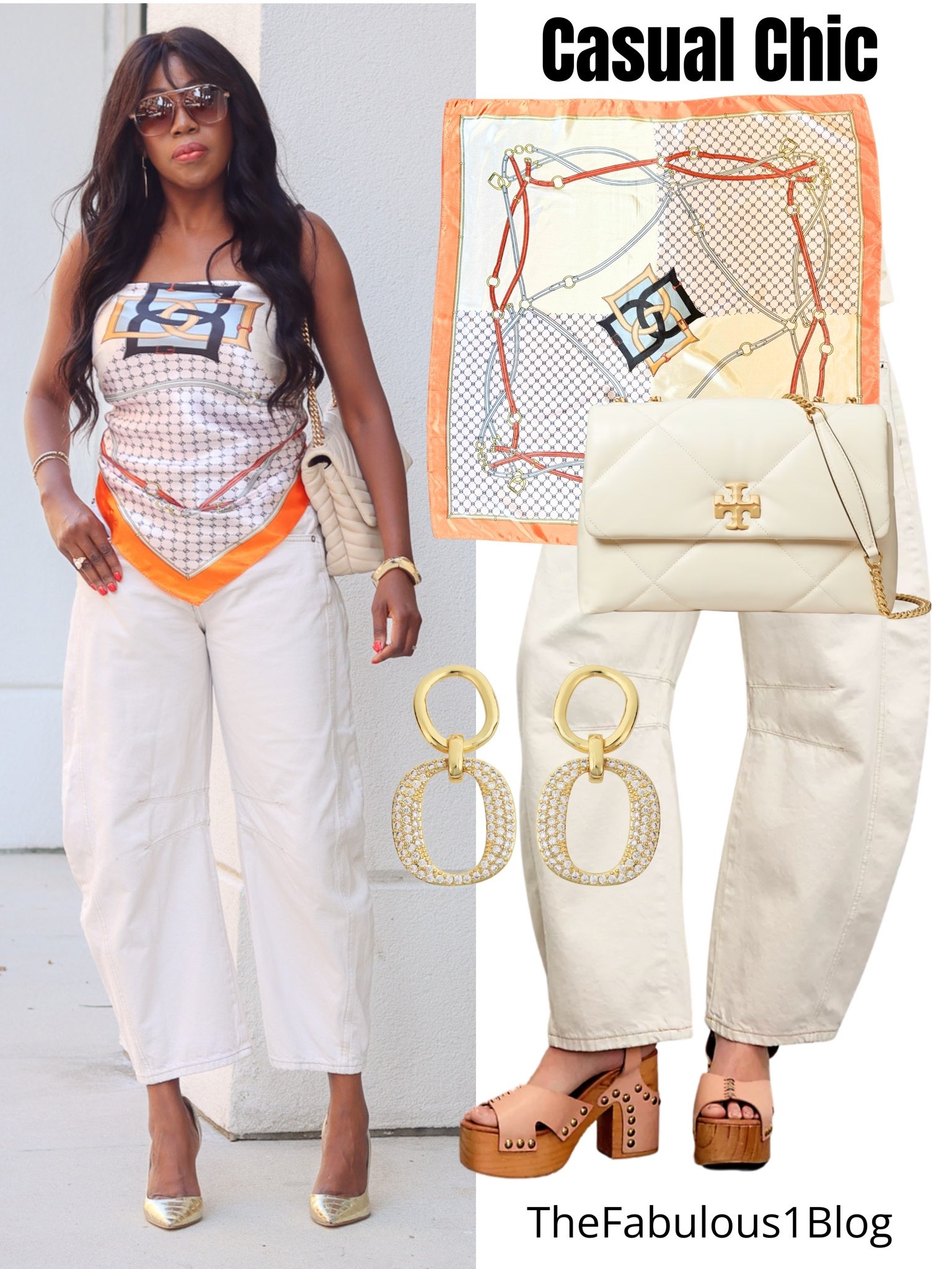 Casual Chic
My scarf is 36x36 which makes it effortless to style as a top. 
My jeans are true to size. Wearing 26. 

Summer Outfits, Summer Fashion, Ootd, Scarves, 
#LTKSeasonal

#LTKootd #LTKOver40 #LTKSaleAlert