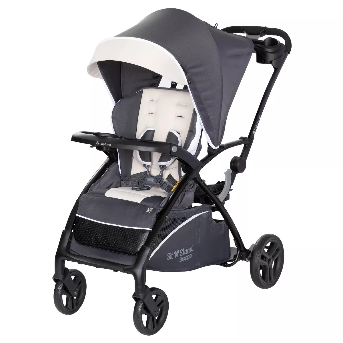 Baby Trend Sit N' Stand 5-in-1 Collapsible Shopper Stroller with Canopy, Visor, Extendable Storag... | Target