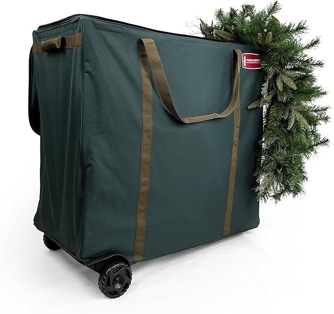 TreeKeeper [Multi Use Christmas Decoration Rolling Storage Bag] - Self Standing Container with ID... | Amazon (US)