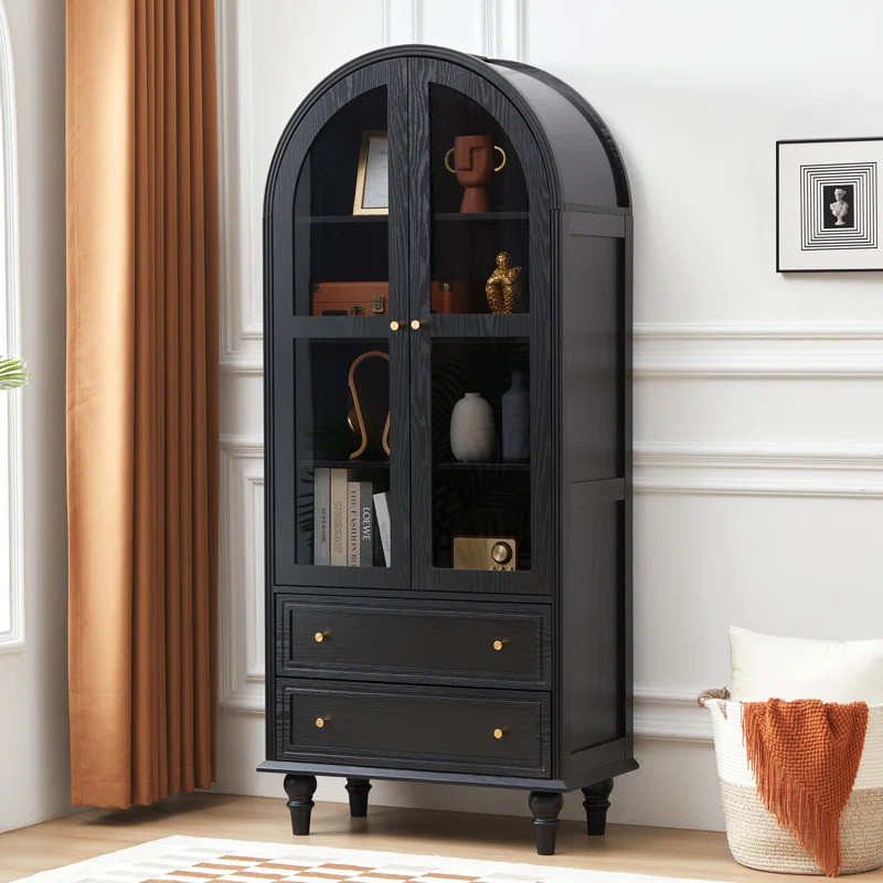 Gianella Arched Display Cabinet | Wayfair North America