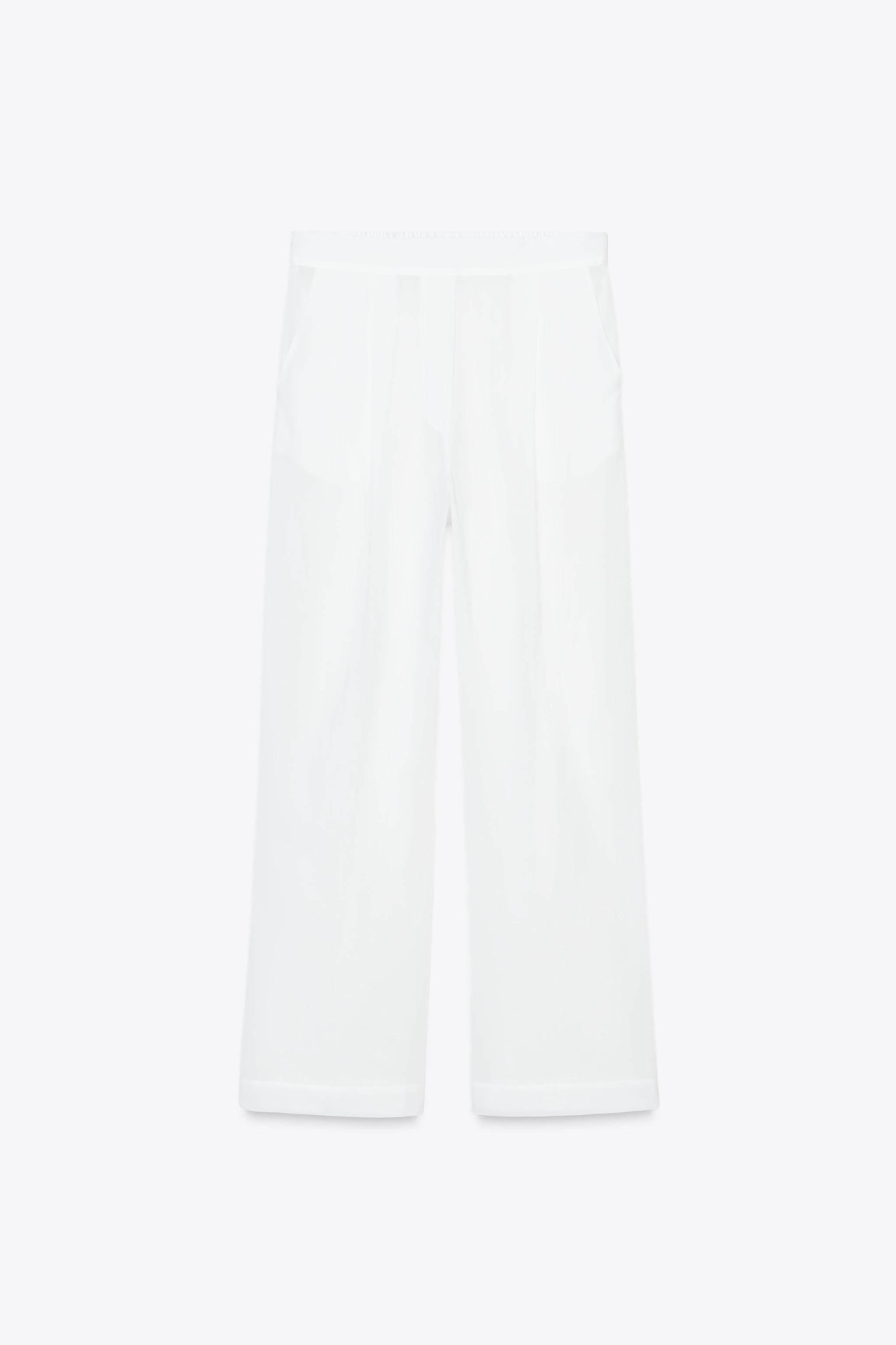 ZW COLLECTION COTTON TROUSERS | Zara UK
