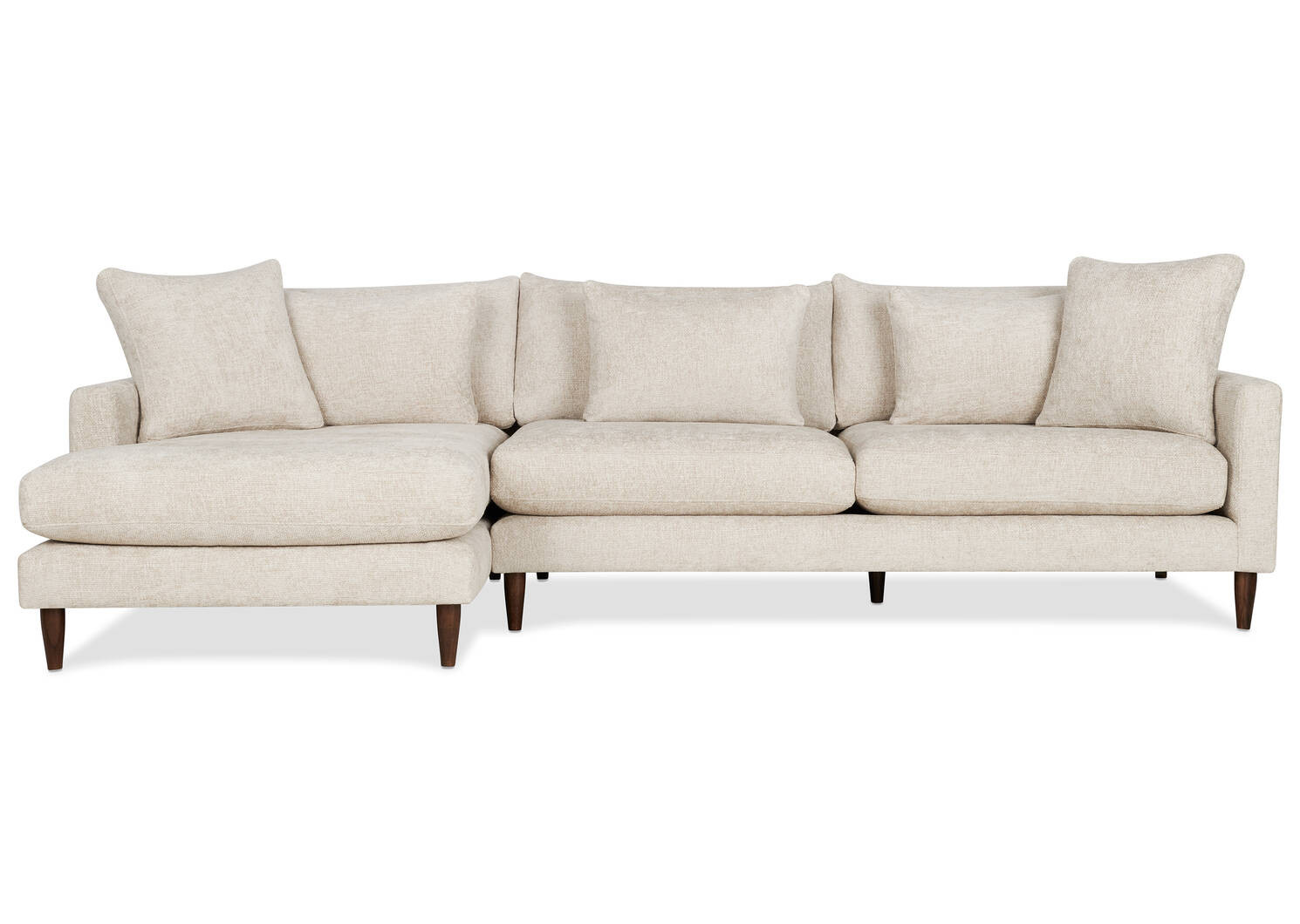 Nixon Sofa Chaise -Husky Beach, LCF | Urban Barn