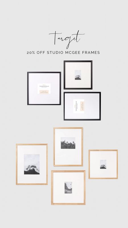 20% off Studio McGee picture frames at Target!
Gallery wall
Living room
Bedroom

#LTKhome #LTKunder50 #LTKsalealert