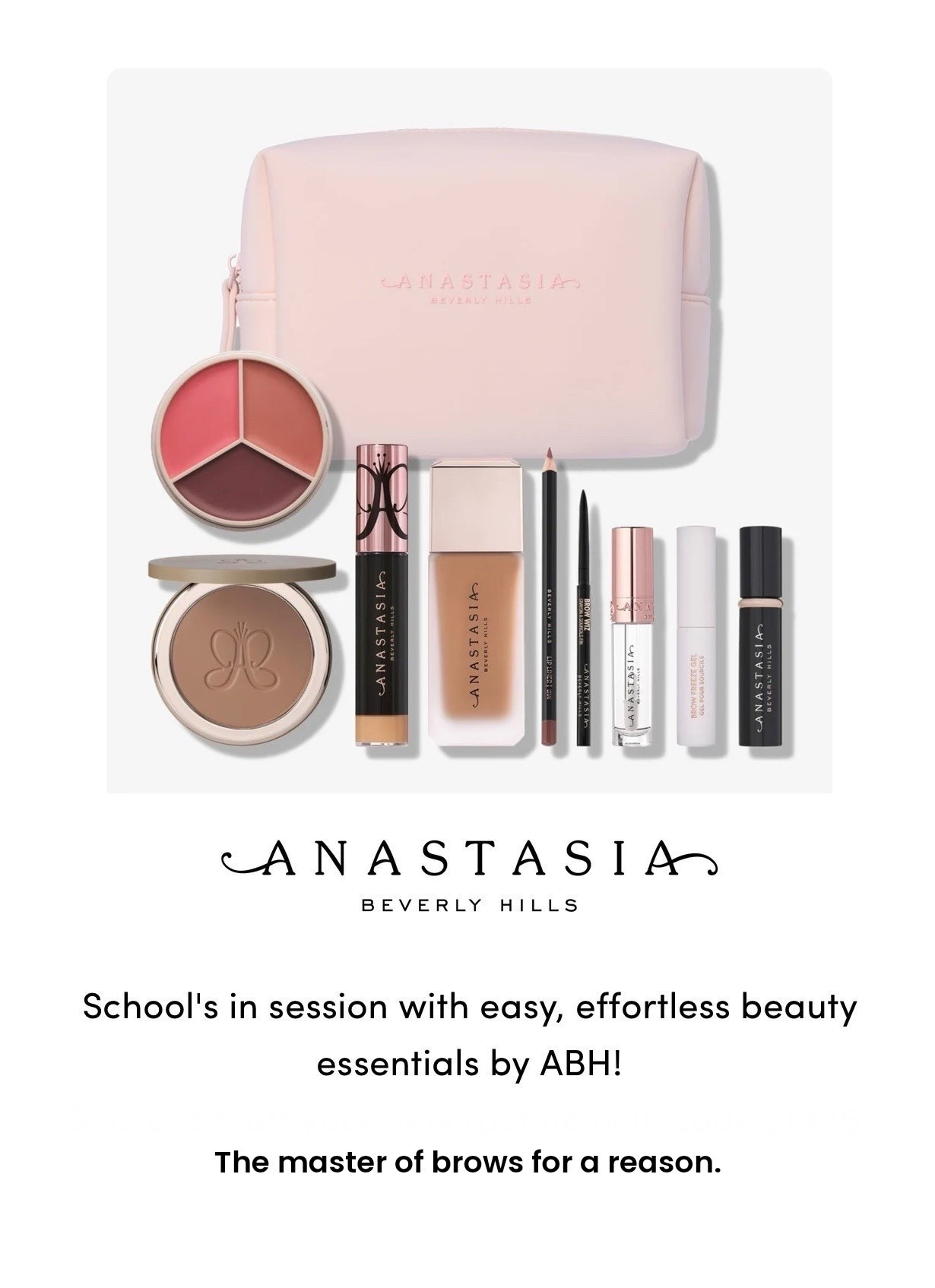 I’ve been using Anastasia for over a decade. Being a redhead, my brows are so light. Anastasia is a perfect color match and the product stays all day. 10/10 noone does brows like her!

Use code LTK15 for 15% off your order.

Brow makeup | Fall makeup | Fall brows | Anastasia brows | Anastasia sale | Makeup sale

#LTKOver40 #LTKBeauty #LTKSaleAlert