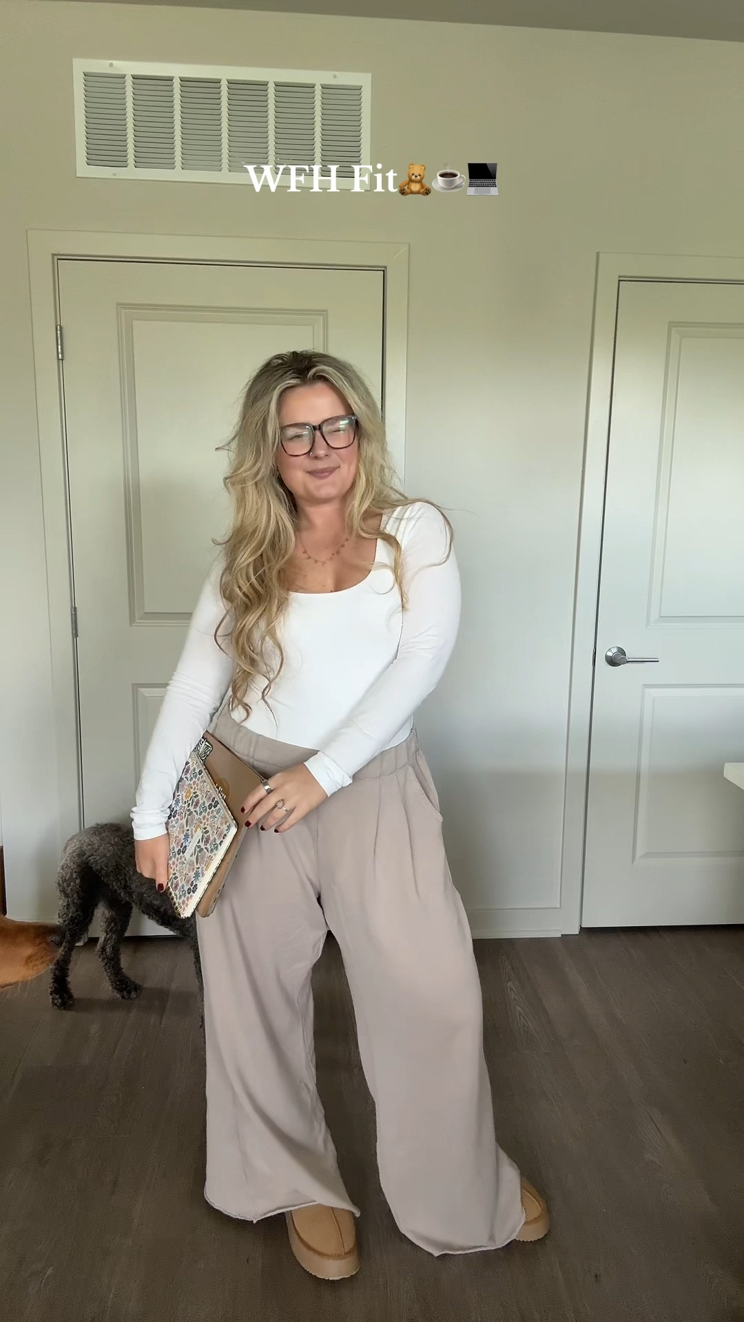 WFH fit!🧸☕️💻