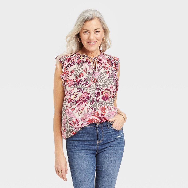 Women's Flutter Short Sleeve Top - Knox Rose™ | Target