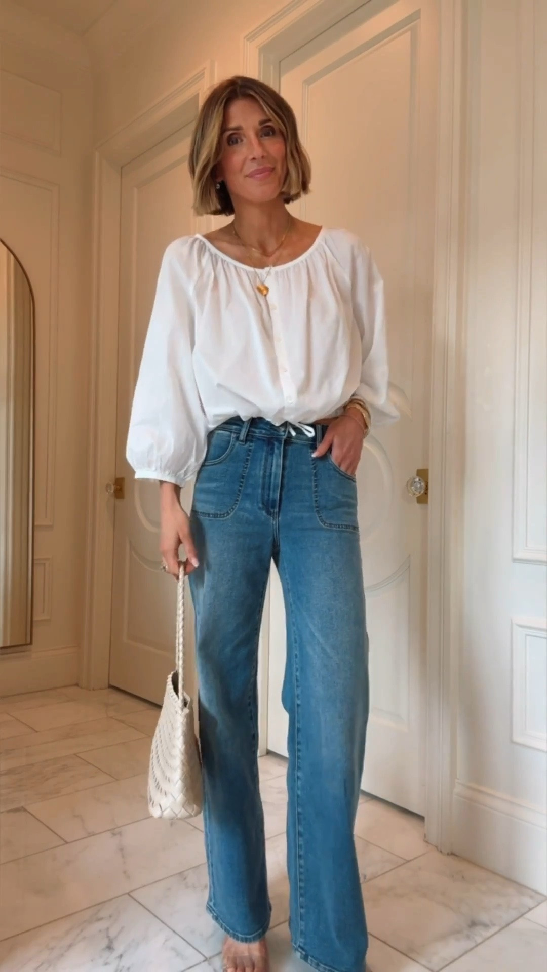 Two denim finds you'll wear on repeat this summer ☀️ One pair of jeans that truly fits everyone + the cutest comfy paperbag shorts. @PAIGE #ad

#LTKsummer #LTKjeans