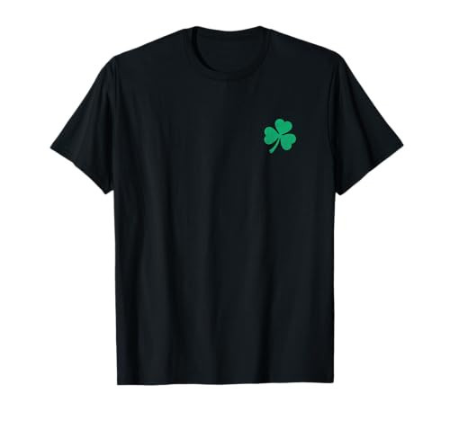 Funny Four Leaf Clover Irish Shamrock St.Patricks Day Green T-Shirt | Amazon (US)