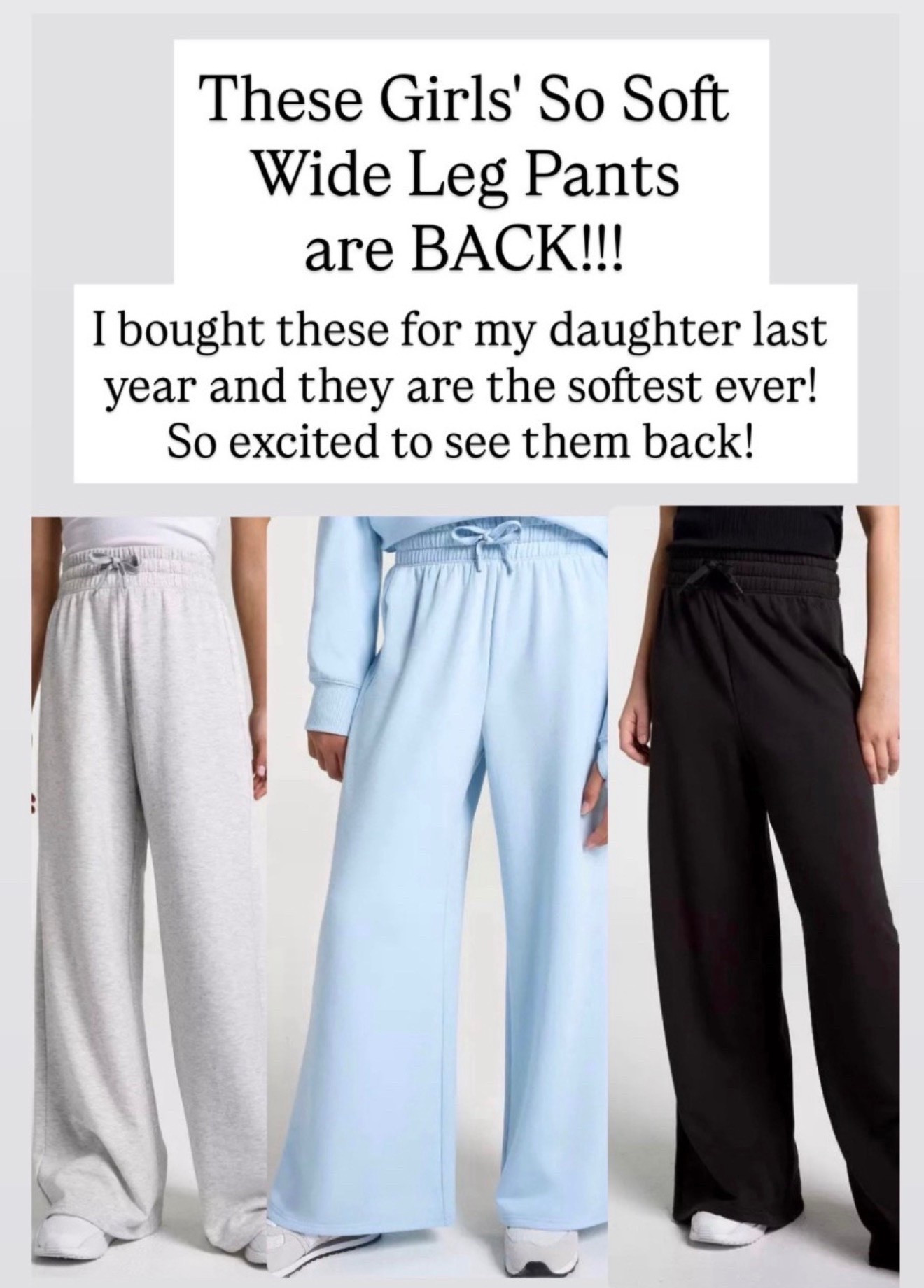 These are the softest sweatpants for kids

#LTKKids