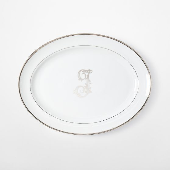 Pickard Personalized Oval Platter​ | Mark and Graham
