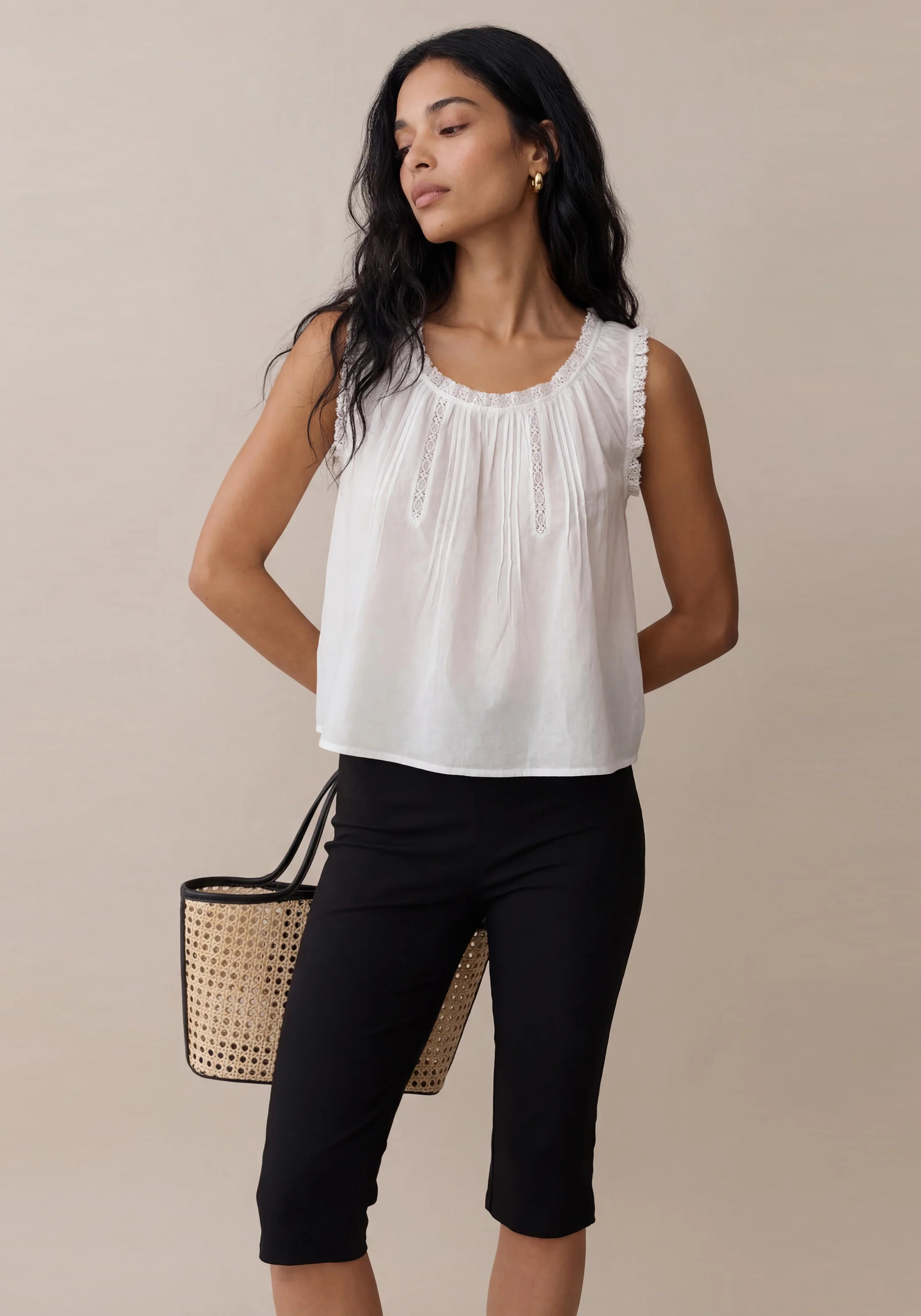 Violetta Cotton Top | Few Moda