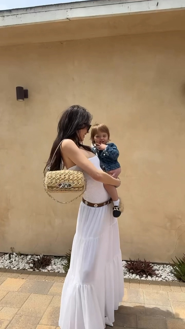 Full Michael Kors outfit, and how cute is the little denim jacket for Gaia 🫶🏼

#LTKStyleTip