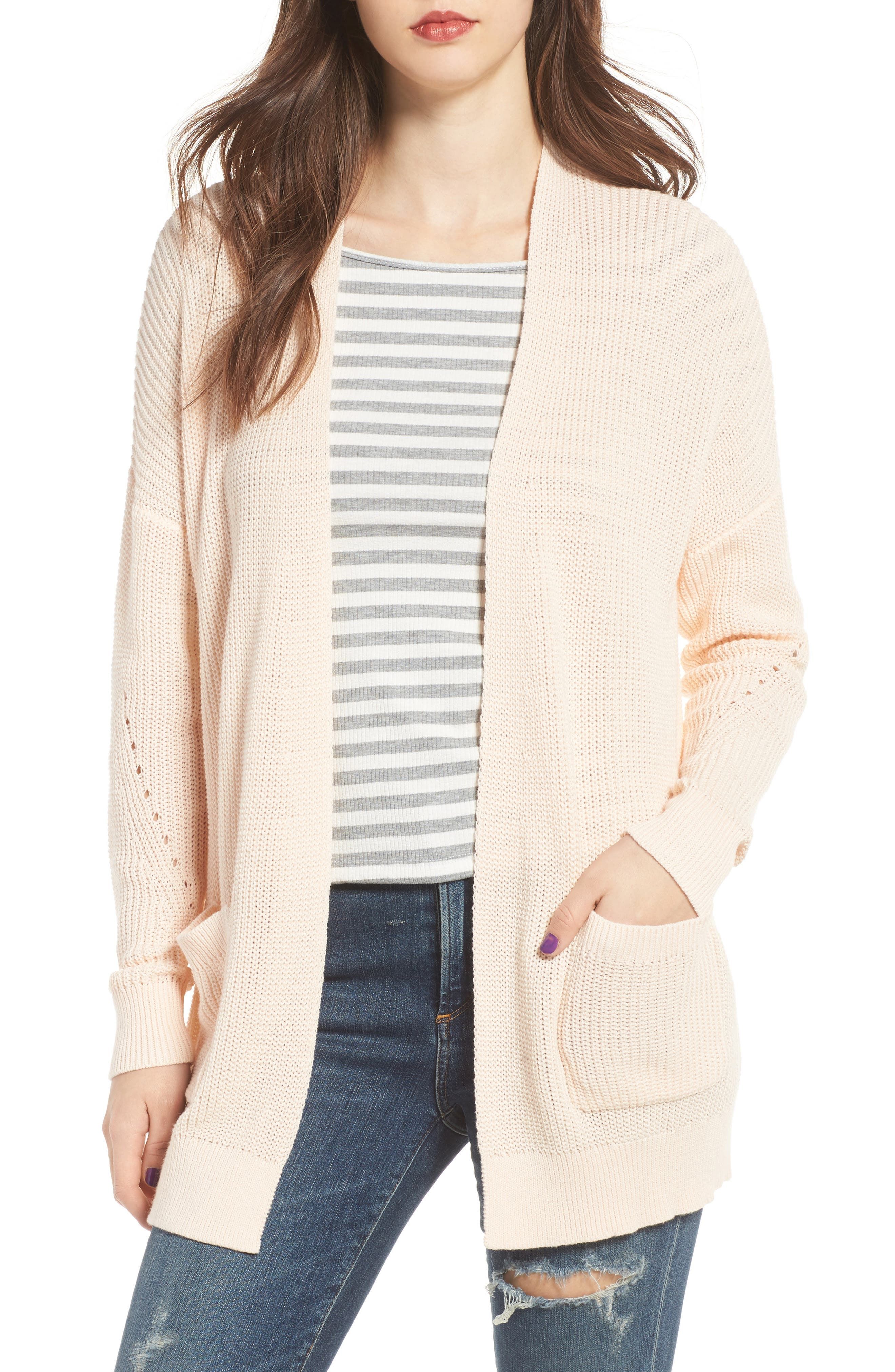 Open Front Cotton Cardigan | Nordstrom