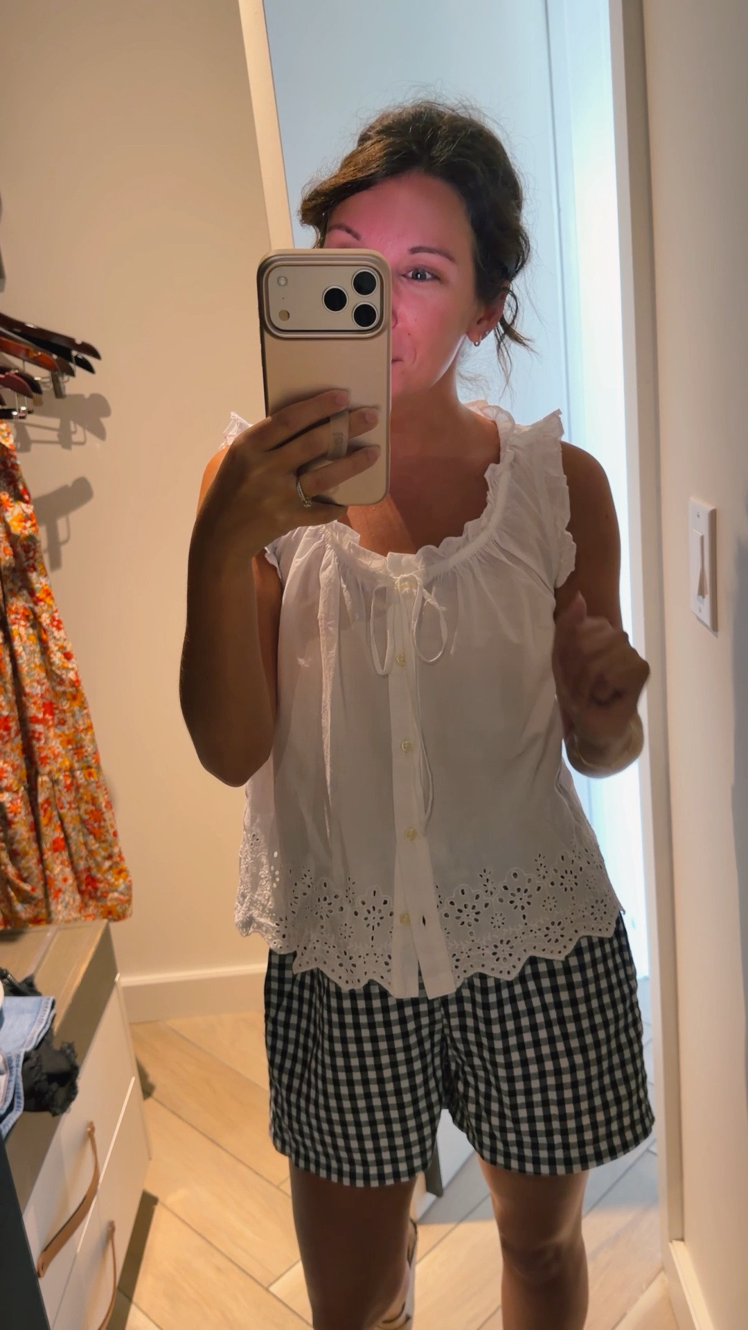 Breakfast in Ottawa 🥯 

xs in my top (selling out so linked similar too!) and xs in my gingham boxer shorts. Mt Birkenstock sandals are size 36.

#LTKPetite #LTKgrwm #LTKSeasonal