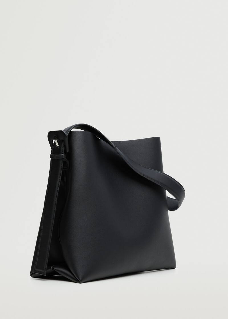 Shopper bag with buckle -  Women | Mango USA | MANGO (US)