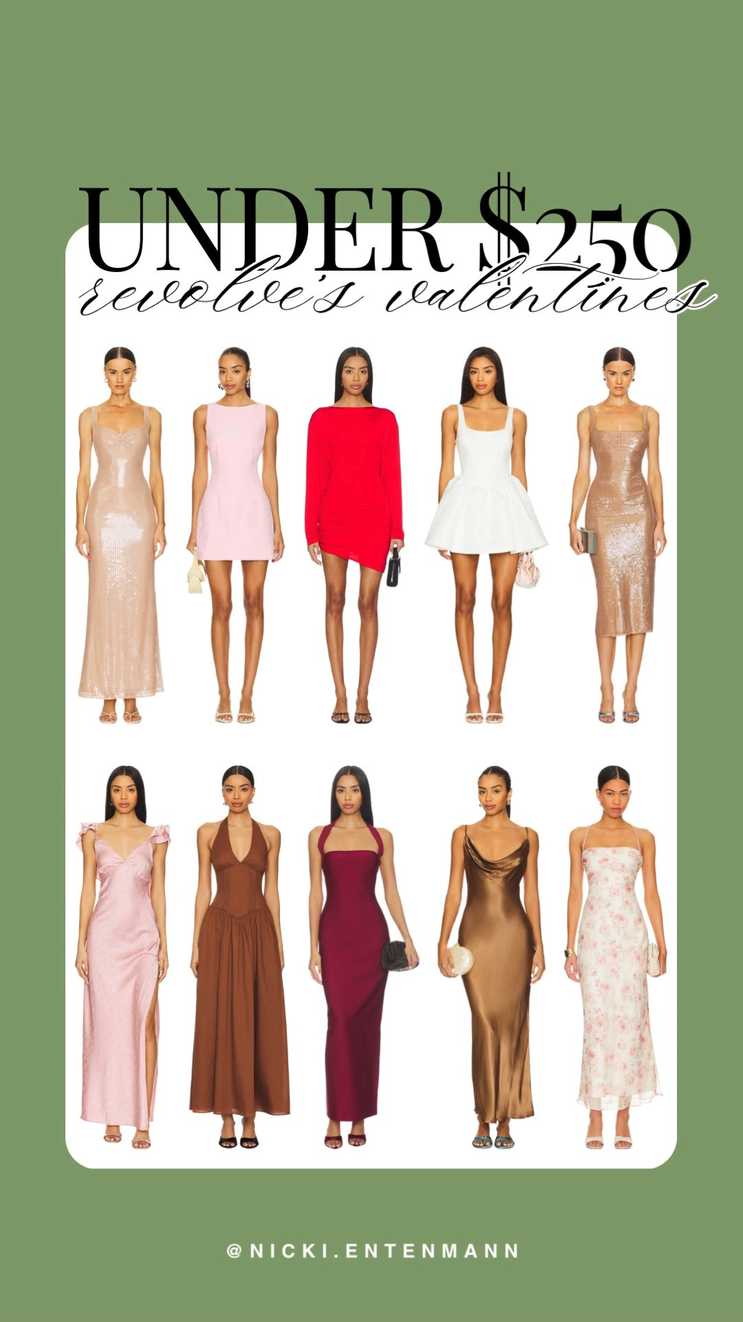 Revolve dresses under $250 bring chic confidence, playful elegance, and effortless charm perfect for party nights or date nights that feel stylish and memorable. #Revolve #PartyStyle #DateNightOutfit #Under250 #ChicStyle #AffordableFashion #WardrobeRefresh #StyleInspo #OOTD #EveningWear 

 #LTKootd #LTKSeasonal #LTKWedding
