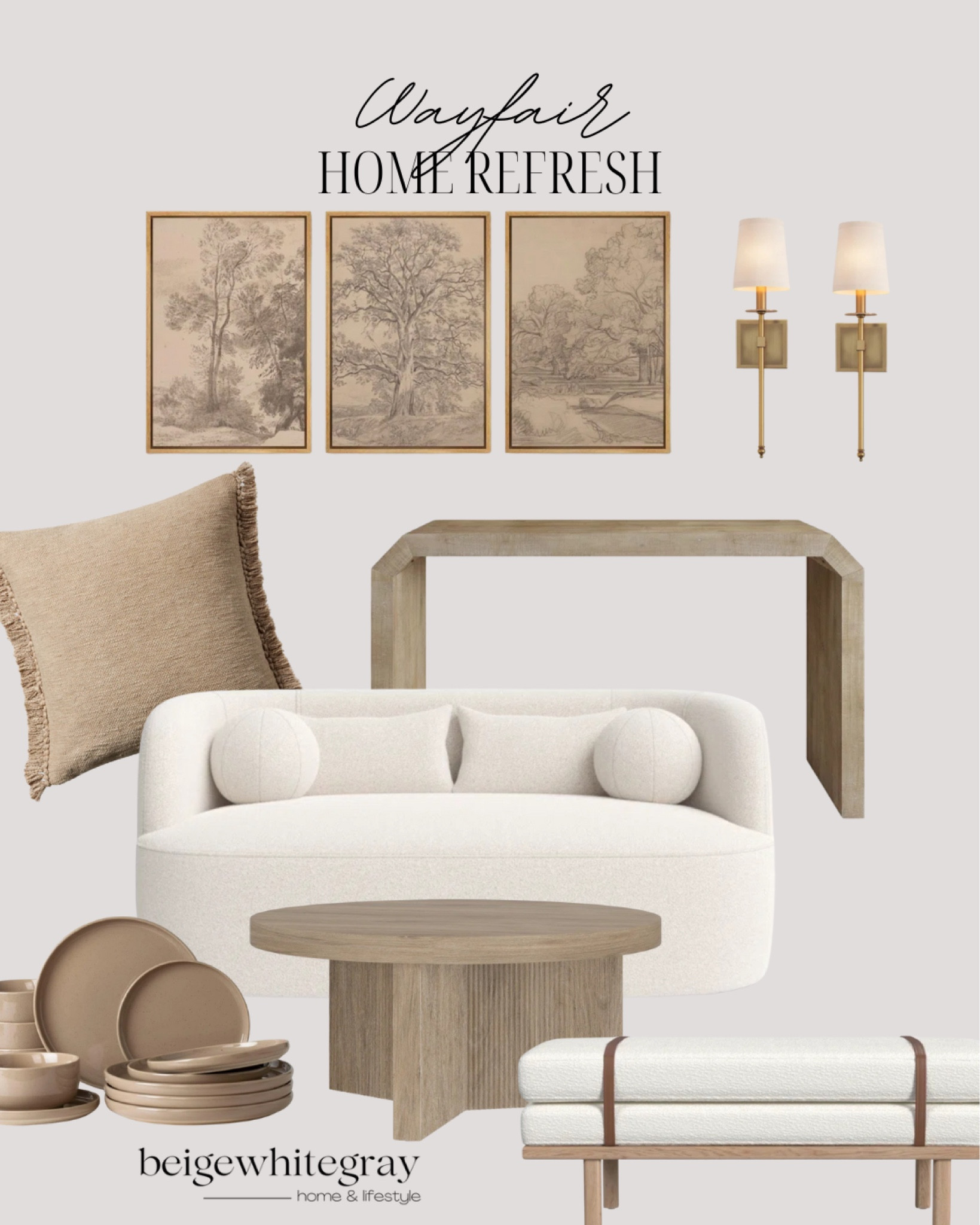 Refresh your home with wayfair. From luxe to affordable. Neutral home decor 

#LTKFindsUnder100 #LTKStyleTip #LTKHome