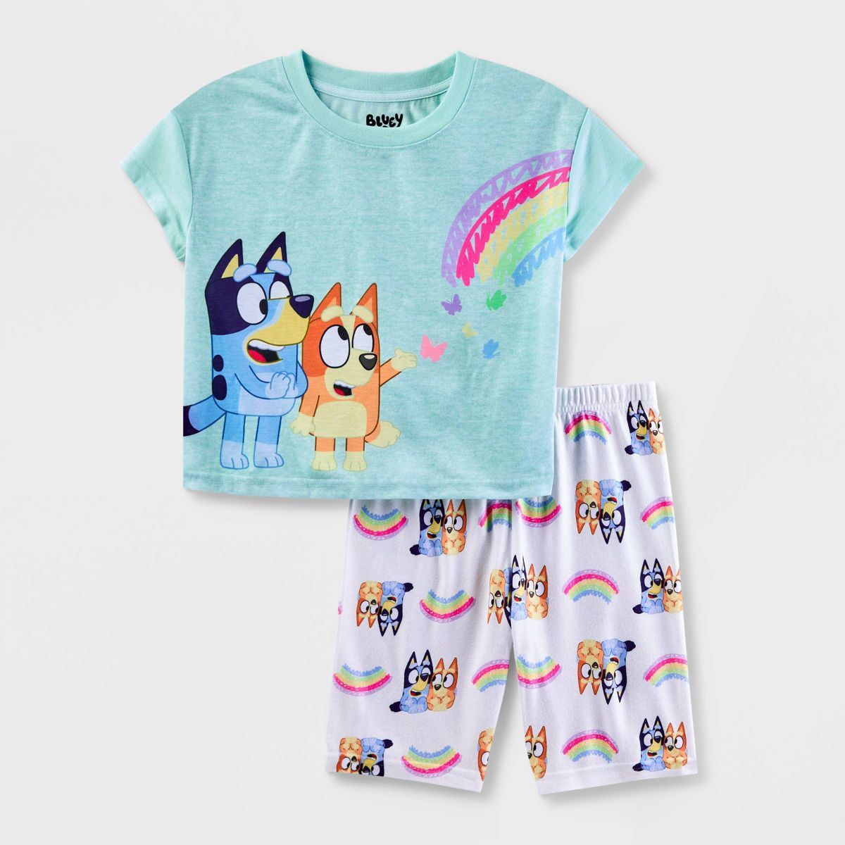 Girls' Bluey 2pc Pajama Set - Purple | Target