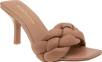Marlino Snake Embossed Slide Sandal | Nordstrom