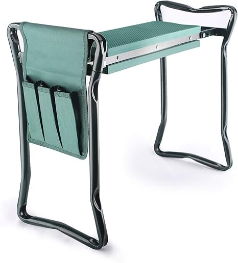 Dekool Garden Kneeler and Seat with Tool Pouch, 2 in 1 Foldable Garden Bench with Soft EVA Foam K... | Amazon (US)