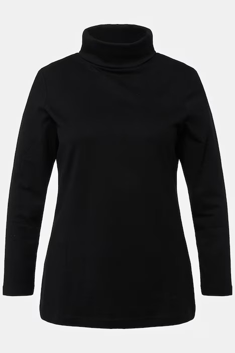 Basic Long Sleeve Slim Fit Turtleneck | Ulla Popken - US